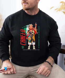 Official Canelo Undisputed Champion Viva Mexico Cabrones T shirt