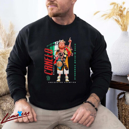 Official Canelo Undisputed Champion Viva Mexico Cabrones T shirt