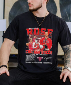 Official Chicago Bulls Derrick Rose NBA Most Valuable Player 2011 Thank You T Shirt