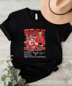 Official Chicago Bulls Derrick Rose NBA Most Valuable Player 2011 Thank You T Shirt