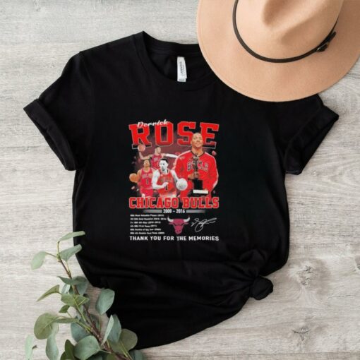 Official Chicago Bulls Derrick Rose NBA Most Valuable Player 2011 Thank You T Shirt