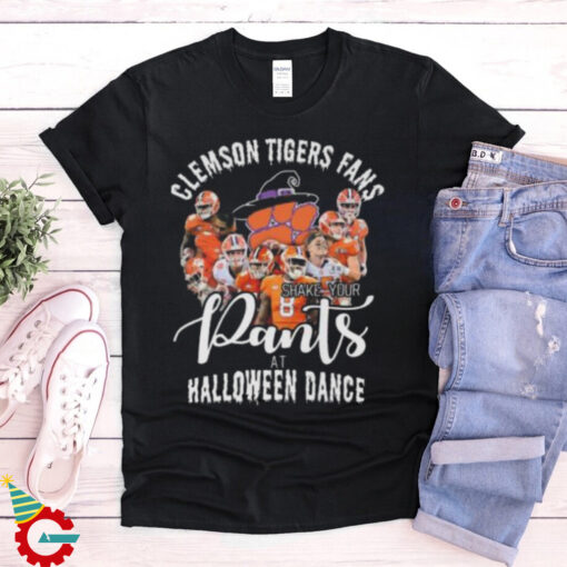 Official Clemson Tigers fan shake your Pants at Halloween dance shirt