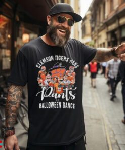 Official Clemson Tigers fan shake your Pants at Halloween dance shirt