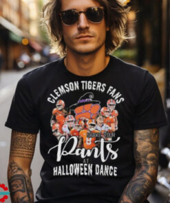 Official Clemson Tigers fan shake your Pants at Halloween dance shirt