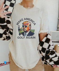 Official Donald Trump Golfing Make America Golf Again 2024 Shirt