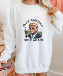 Official Donald Trump Golfing Make America Golf Again 2024 Shirt