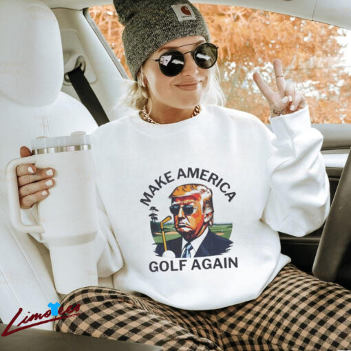 Official Donald Trump Golfing Make America Golf Again 2024 Shirt