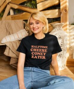 Official Drue Chrisman Halftime Cheese Coney Eater Shirt