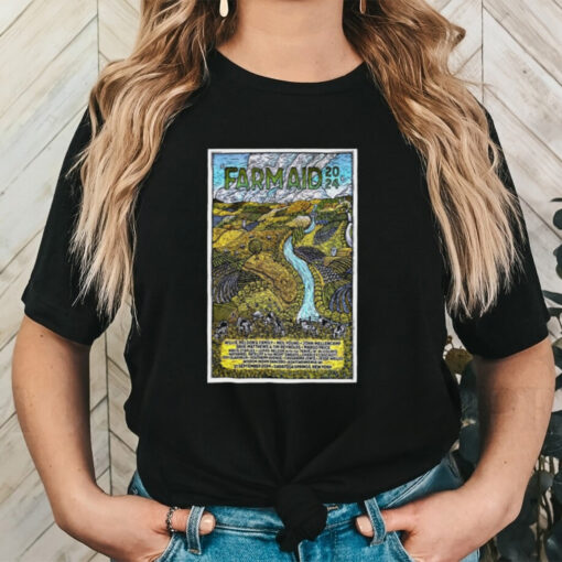 Official Farm Aid Saratoga Performing Arts Center in Saratoga Springs New York NY Sept 21st 2024 Shirt