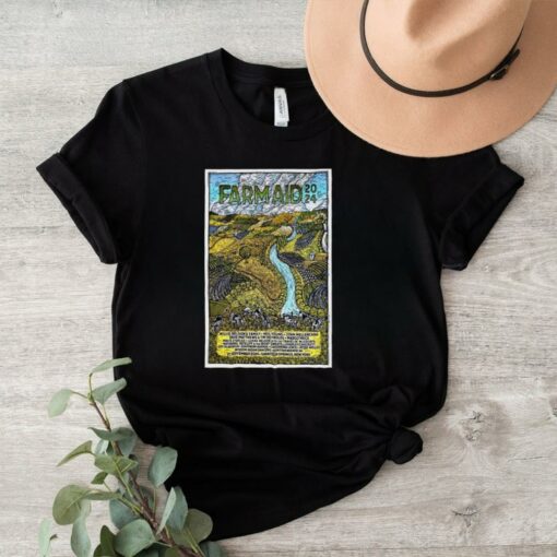 Official Farm Aid Saratoga Performing Arts Center in Saratoga Springs New York NY Sept 21st 2024 Shirt