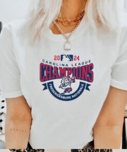 Official Fredericksburg Nationals 2024 MLB Carolina League Champions shirt