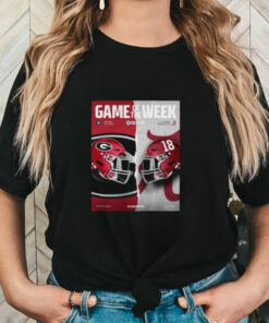 Official Georgia Bulldogs vs Alabama Crimson Tide Game Of The Week College Football 25 shirt