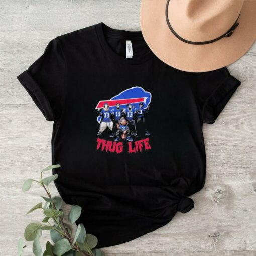 Official Halloween Horror Characters X Buffalo Bills Thug Life Shirt