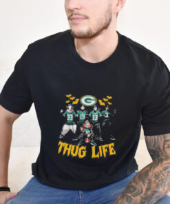 Official Halloween Horror Characters X Green Bay Packers Thug Life Shirt