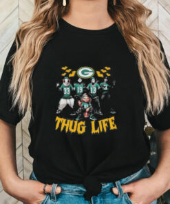 Official Halloween Horror Characters X Green Bay Packers Thug Life Shirt