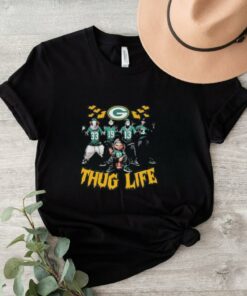 Official Halloween Horror Characters X Green Bay Packers Thug Life Shirt