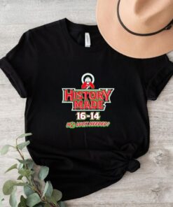 Official History Made 16 14 No Luck Needed Shirt