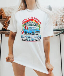 Official Hootie and the blowfish summer camp 2024 camping with trucks T shirt