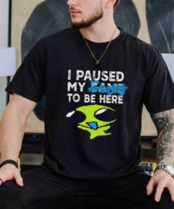 Official I Paused My Flug To Be Here Shirt