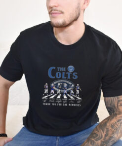 Official Indianapolis Colts The Legends Of The Colts 71 Years Of Memories T Shirt