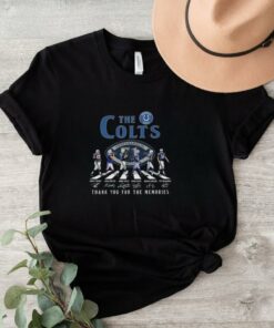 Official Indianapolis Colts The Legends Of The Colts 71 Years Of Memories T Shirt