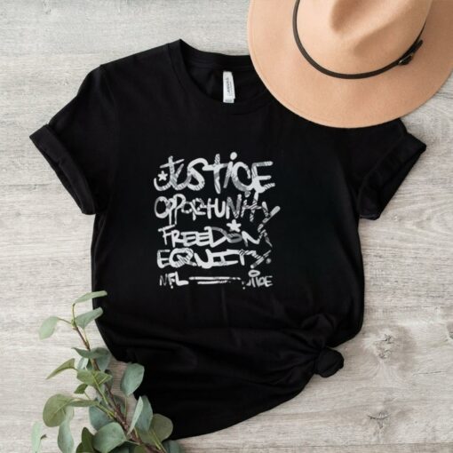 Official Justice Opportunity Equity Freedom Shirt