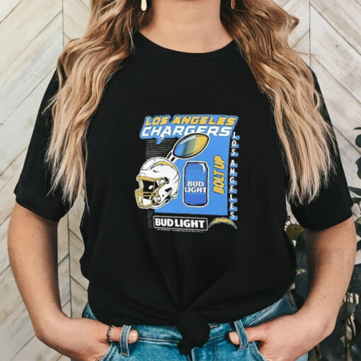 Official Los Angeles Chargers Anheuser Busch Bolt Up 2024 Unisex T Shirt