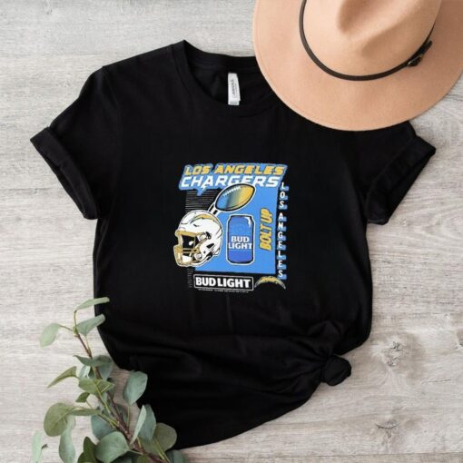 Official Los Angeles Chargers Anheuser Busch Bolt Up 2024 Unisex T Shirt