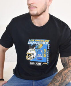 Official Los Angeles Chargers Anheuser Busch Bolt Up 2024 Unisex T Shirt