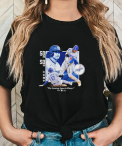 Official Los Angeles Dodgers Shohei Ohtani Black Greatest Game Shirt