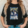 Official MLB Los Angeles Dodgers Shohei Ohtani 50 Home Runs 50 Stolen Bases Club Signature 2024 Poster t shirt