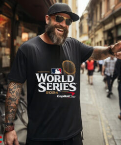 Official MLB World Series 2024 Capital One Logo t shirt