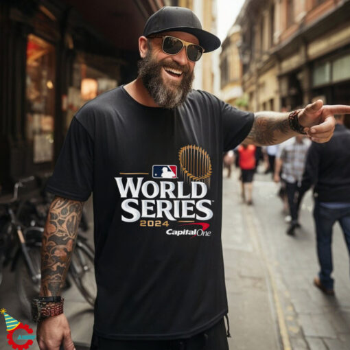 Official MLB World Series 2024 Capital One Logo t shirt