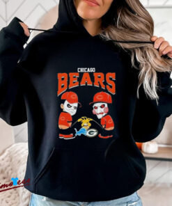 Official Michael Myers And Billy The Puppet X Chicago Bears Pee On NFL Teams Halloween 2024 Shirt