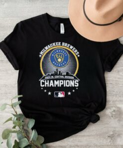 Official Milwaukee Brewers City Skyline 2024 NL Central Division Champions Shirt