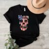 Official Misfits Stars And Stripes Fiend Skull American Flag Shirts