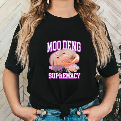 Official Moo Deng Supremacy Shirt