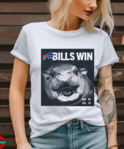 Official Moodeng Buffalo Bills Win GoBills BillsMafia Poster t shirt