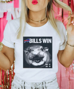 Official Moodeng Buffalo Bills Win GoBills BillsMafia Poster t shirt