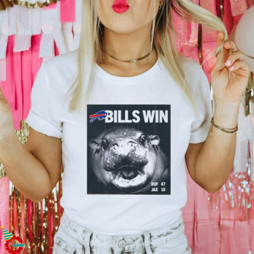 Official Moodeng Buffalo Bills Win GoBills BillsMafia Poster t shirt