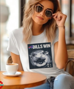 Official Moodeng Buffalo Bills Win GoBills BillsMafia Poster t shirt