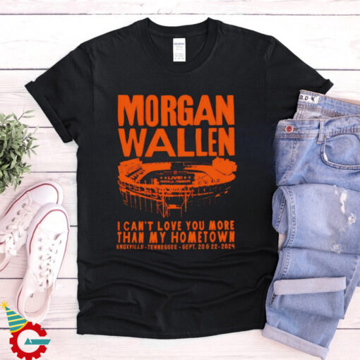 Official Morgan Wallen Knoxville Tennessee One Night At A Time Sep 22 2024 Shirt