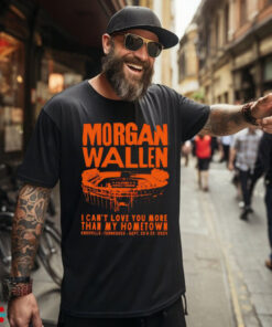 Official Morgan Wallen Knoxville Tennessee One Night At A Time Sep 22 2024 Shirt