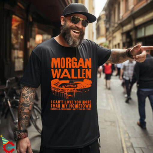 Official Morgan Wallen Knoxville Tennessee One Night At A Time Sep 22 2024 Shirt