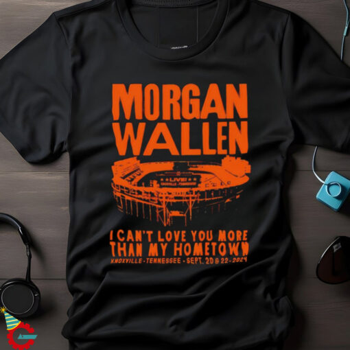 Official Morgan Wallen Knoxville Tennessee One Night At A Time Sep 22 2024 Shirt