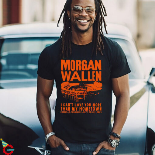 Official Morgan Wallen Knoxville Tennessee One Night At A Time Sep 22 2024 Shirt