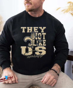 Official New Orleans Saints They Not Like Us Saints Shirt