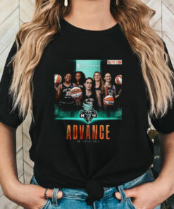 Official New York Liberty WNBA Playoff 24 Advance To Semi Finals shirt