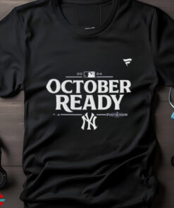 Official New York Yankees 2024 MLB Postseason Locker Room T Shirt