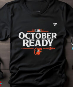 Official October Baltimore Orioles 2024 MLB Postseason Locker Room T Shirt